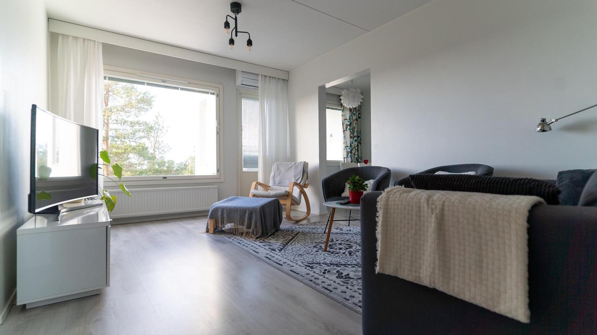 Spacious 68M2 Apartment With Fabulous Forest View And Aircon Jarvenpaa Exterior photo